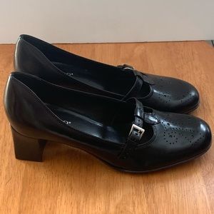 Franco Sarto Mary Jane Style Black Pumps Size 8